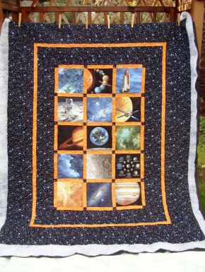 Marian's Space Quilt